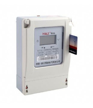 電子式三相四線預(yù)付費電能表